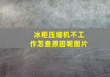 冰柜压缩机不工作怎查原因呢图片