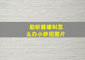 助听器啸叫怎么办小妙招图片