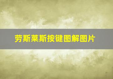 劳斯莱斯按键图解图片