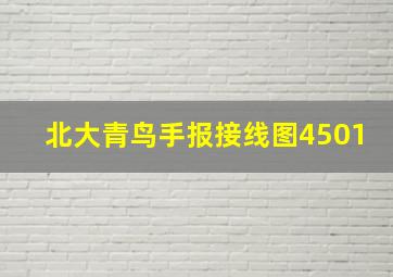 北大青鸟手报接线图4501