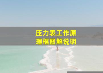 压力表工作原理框图解说明