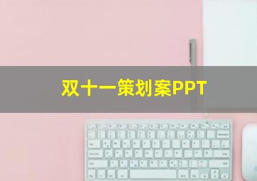 双十一策划案PPT