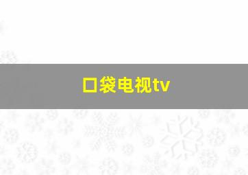 口袋电视tv