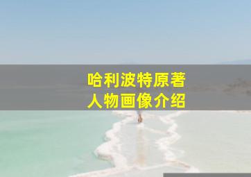 哈利波特原著人物画像介绍