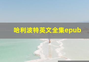 哈利波特英文全集epub