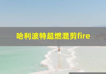 哈利波特超燃混剪fire