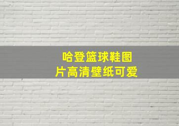 哈登篮球鞋图片高清壁纸可爱