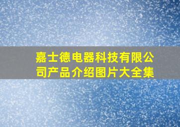 嘉士德电器科技有限公司产品介绍图片大全集