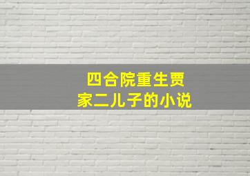 四合院重生贾家二儿子的小说