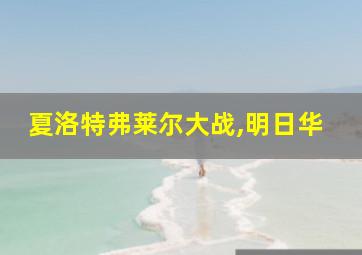 夏洛特弗莱尔大战,明日华