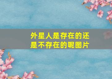 外星人是存在的还是不存在的呢图片