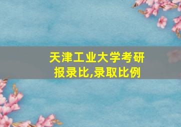 天津工业大学考研报录比,录取比例