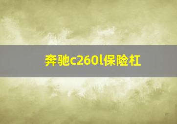 奔驰c260l保险杠