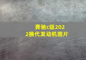 奔驰c级2022换代发动机图片