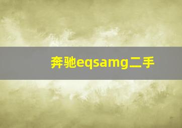 奔驰eqsamg二手