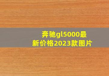 奔驰gl5000最新价格2023款图片