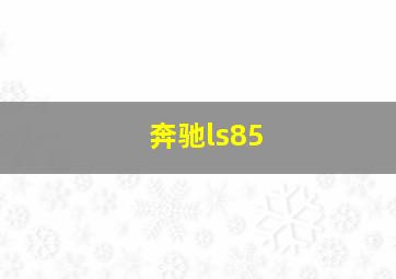 奔驰ls85