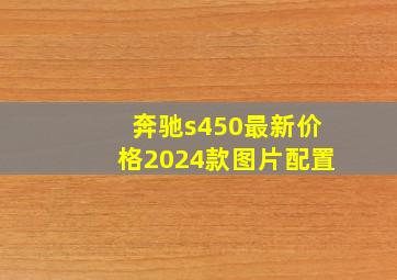 奔驰s450最新价格2024款图片配置