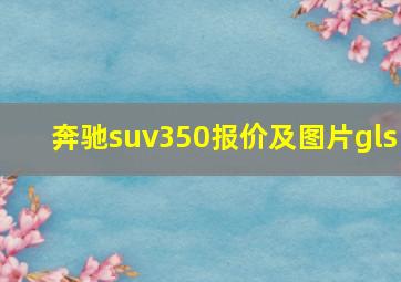 奔驰suv350报价及图片gls