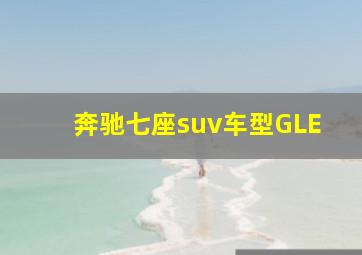 奔驰七座suv车型GLE