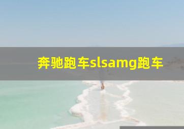 奔驰跑车slsamg跑车