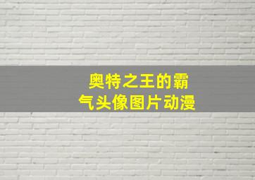 奥特之王的霸气头像图片动漫