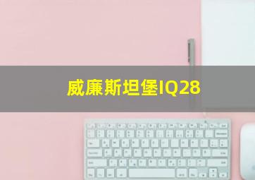 威廉斯坦堡IQ28