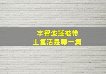 宇智波斑被带土复活是哪一集