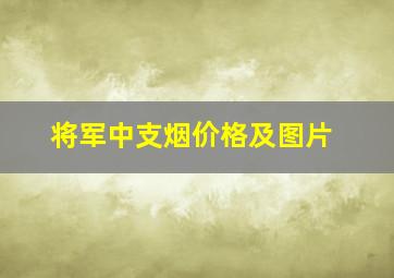 将军中支烟价格及图片