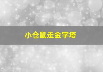 小仓鼠走金字塔