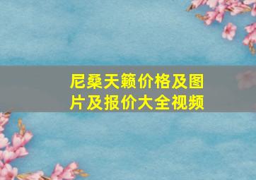 尼桑天籁价格及图片及报价大全视频