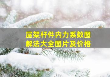 屋架杆件内力系数图解法大全图片及价格