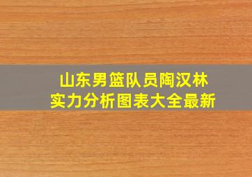 山东男篮队员陶汉林实力分析图表大全最新