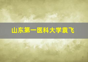 山东第一医科大学袁飞