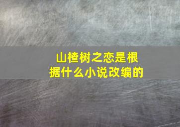 山楂树之恋是根据什么小说改编的