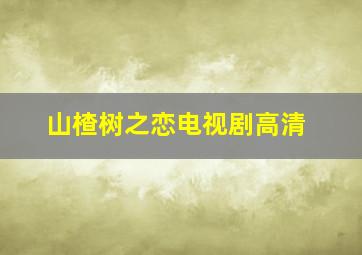 山楂树之恋电视剧高清