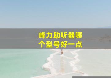 峰力助听器哪个型号好一点