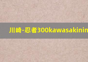 川崎-忍者300kawasakininja300