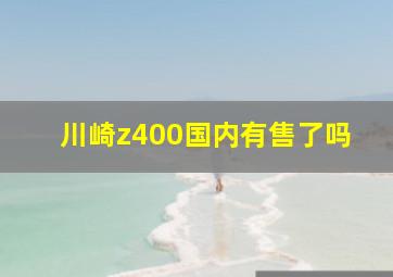 川崎z400国内有售了吗