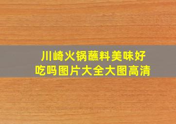 川崎火锅蘸料美味好吃吗图片大全大图高清