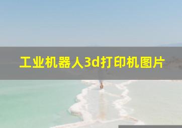 工业机器人3d打印机图片