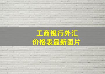 工商银行外汇价格表最新图片