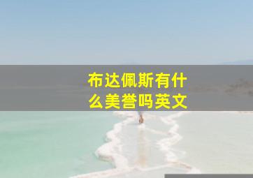 布达佩斯有什么美誉吗英文