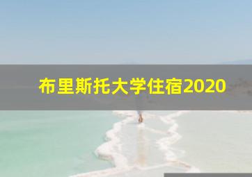 布里斯托大学住宿2020