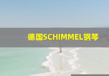 德国SCHIMMEL钢琴