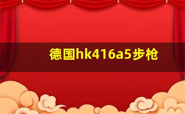 德国hk416a5步枪