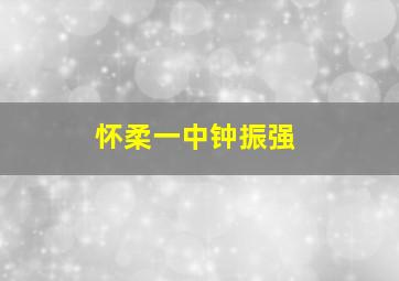 怀柔一中钟振强