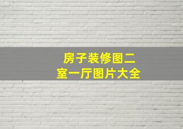 房子装修图二室一厅图片大全