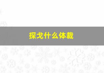 探戈什么体裁