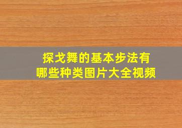 探戈舞的基本步法有哪些种类图片大全视频